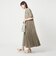 ［size SHORT/TALLあり］ワッシャー プリーツ ショートスリーブ ワンピース