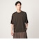FINE BASIC ハシゴ Super100’s ウール 半袖 Tシャツ