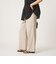 BREEZE LINEN ブリーズリネン ワイド パンツ オフホワイト ドット