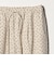 BREEZE LINEN ブリーズリネン ワイド パンツ オフホワイト ドット