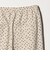 BREEZE LINEN ブリーズリネン ワイド パンツ オフホワイト ドット