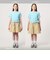 シャーリング Tシャツ / キッズ 100cm-160cm