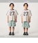 ナンバープリント Tシャツ/ キッズ 100cm-160cm
