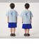 アニマルプリント Tシャツ/ キッズ 100cm-160cm