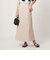 BREEZE LINEN ブリーズリネン ナロー スカート ドット