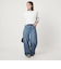 ＜at ease＞ワッフル ヘンリーネック  フラワープリント 5分袖 カットソー