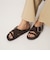 ビッグバックル フラットサンダル