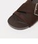 ビッグバックル フラットサンダル