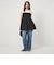 シャーリング チュニック キャミソール
