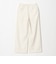 BREEZE LINEN ブリーズリネン ワイド パンツ オフホワイト 2
