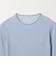 ＜conte＞シアー リブ クルーネックニット