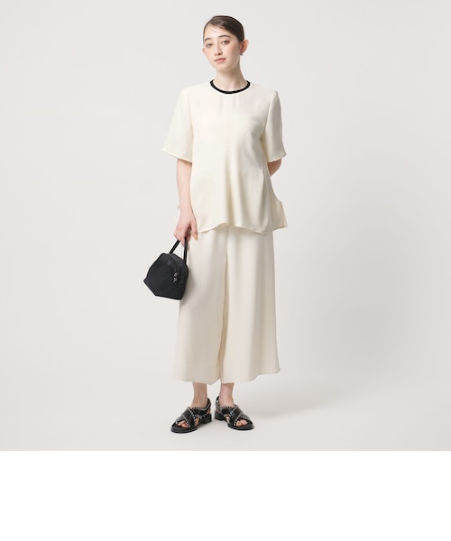 COMFY イレギュラー ヘム ブラウス ‐防汚 UVカット ウォッシャブル
