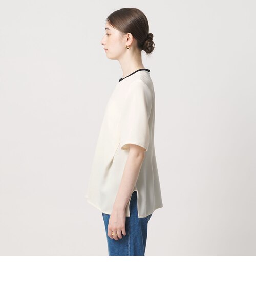 COMFY イレギュラー ヘム ブラウス ‐防汚 UVカット ウォッシャブル