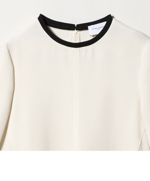 COMFY イレギュラー ヘム ブラウス ‐防汚 UVカット ウォッシャブル