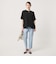 COMFY イレギュラー ヘム ブラウス ‐防汚 UVカット ウォッシャブル‐