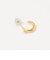 ＜PREEK＞DIAMOND HOOP EARRINGS/ピアス