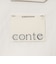 ＜conte＞スタンドカラー ジップブルゾン