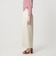 COMFY ラップ マキシスカート WHITE ‐防汚 UVカット ウォッシャブル‐