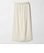 COMFY ラップ マキシスカート WHITE ‐防汚 UVカット ウォッシャブル‐