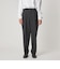 ＜Steven Alan＞ ウール オックスフォード アウト ワンプリーツ スラックス
