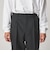 ＜Steven Alan＞ ウール オックスフォード アウト ワンプリーツ スラックス