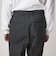 ＜Steven Alan＞ ウール オックスフォード アウト ワンプリーツ スラックス