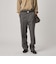 ＜Steven Alan＞ ウール オックスフォード アウト ワンプリーツ スラックス