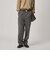 ＜Steven Alan＞ ウール オックスフォード アウト ワンプリーツ スラックス
