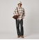 ＜Steven Alan＞ 13.5oz デニム 5ポケット バギー パンツ