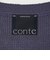 ＜conte＞コットン リリヤーン Vネックカーディガン