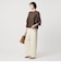 COMFY ストレート イージーパンツ  WHITE ‐防汚 UVカット ウォッシャブル‐
