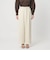 COMFY ストレート イージーパンツ  WHITE ‐防汚 UVカット ウォッシャブル‐