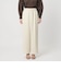 COMFY ストレート イージーパンツ  WHITE ‐防汚 UVカット ウォッシャブル‐