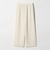 COMFY ストレート イージーパンツ  WHITE ‐防汚 UVカット ウォッシャブル‐
