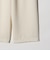 COMFY ストレート イージーパンツ  WHITE ‐防汚 UVカット ウォッシャブル‐