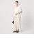 COMFY クロップド ワイドパンツ ホワイト ‐防汚 UVカット ウォッシャブル‐