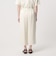 COMFY クロップド ワイドパンツ ホワイト ‐防汚 UVカット ウォッシャブル‐