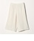 COMFY クロップド ワイドパンツ ホワイト ‐防汚 UVカット ウォッシャブル‐