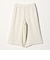 COMFY クロップド ワイドパンツ ホワイト ‐防汚 UVカット ウォッシャブル‐