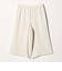 COMFY クロップド ワイドパンツ ホワイト ‐防汚 UVカット ウォッシャブル‐