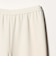 COMFY クロップド ワイドパンツ ホワイト ‐防汚 UVカット ウォッシャブル‐