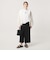 COMFY クロップド ワイドパンツ ‐防汚 UVカット ウォッシャブル‐