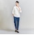 【WARDROBE SMART】NORITAKE クルーネック スマートフィット カットソー