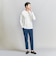 【WARDROBE SMART】NORITAKE クルーネック スマートフィット カットソー