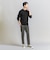 【WARDROBE SMART】NORITAKE クルーネック スマートフィット カットソー