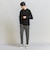 【WARDROBE SMART】NORITAKE クルーネック スマートフィット カットソー