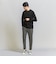 【WARDROBE SMART】NORITAKE クルーネック スマートフィット カットソー