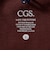 ＜CIRCLE CIRCLE × CGS.＞オーガニック コットン ロングスリーブ ロゴ Tシャツ