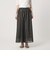 ギャザー フレアパンツ  ‐ウォッシャブル‐