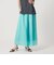 ギャザー フレアパンツ  ‐ウォッシャブル‐